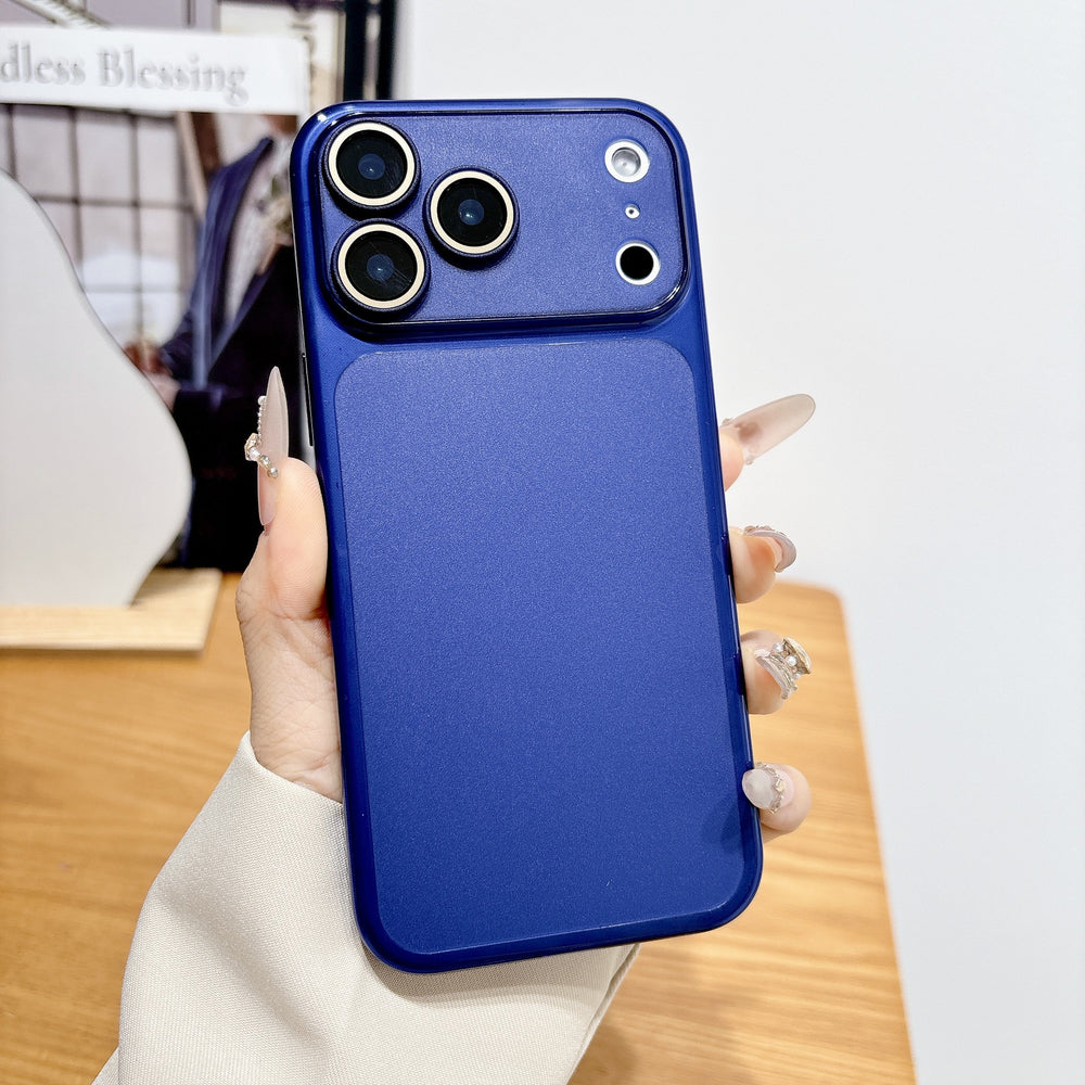 Large window lens film suitable for iphone17promax mobile phone case 15 apple 16 frosted ultra-thin transparent soft case