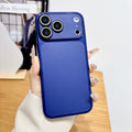 Large window lens film suitable for iphone17promax mobile phone case 15 apple 16 frosted ultra-thin transparent soft case