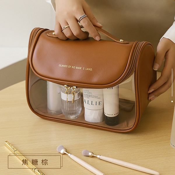 Cross-border new portable wash storage bag portable waterproof wash bag high value large capacity cosmetic bag wholesale