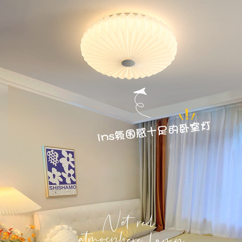 Huiyuan Children's Room Ceiling Light Warm Eye Protection Cream Wind Room Lighting Modern Simple Master Bedroom Light E