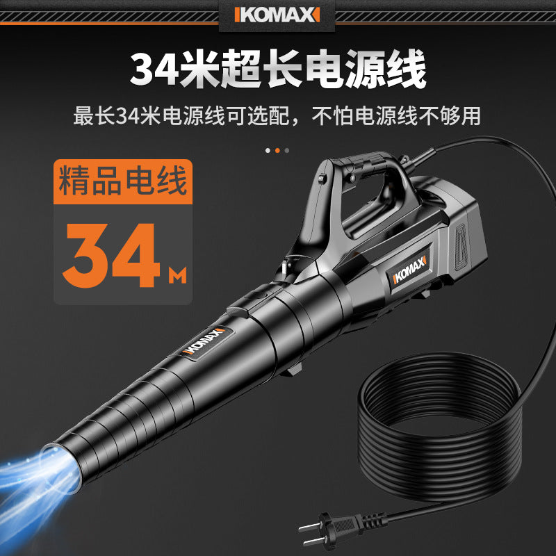 High-power industrial blower, 220v heavy-duty air blower, construction site blower, leaf blower, dust blower, ash blower