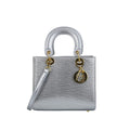 Export quality satchel bag for women 2025 spring cross-border new arrival glossy diana bag fashion shoulder crossbody bag