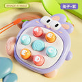 Mini handheld whack-a-mole game, a fun and educational finger toy for babies and toddlers, suitable for both boys and girls