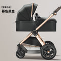 Factory direct high-view baby stroller: lightweight, reclining, foldable, shock-absorbing, two-way, newborn infant carriage