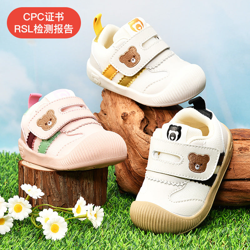 Toddler shoes for boys, spring and autumn, 0-1-2 years old, soft sole infant shoes, children's shoes, infant and toddler shoes for girls