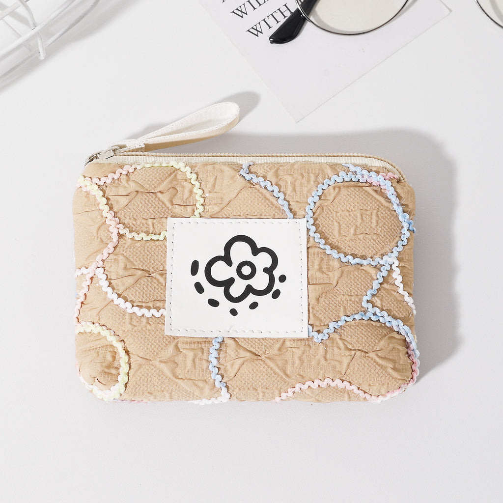 Change bag for women is small, portable, cute and simple, student wrist bag, new mouth red envelope, exquisite storage, light luxury travel