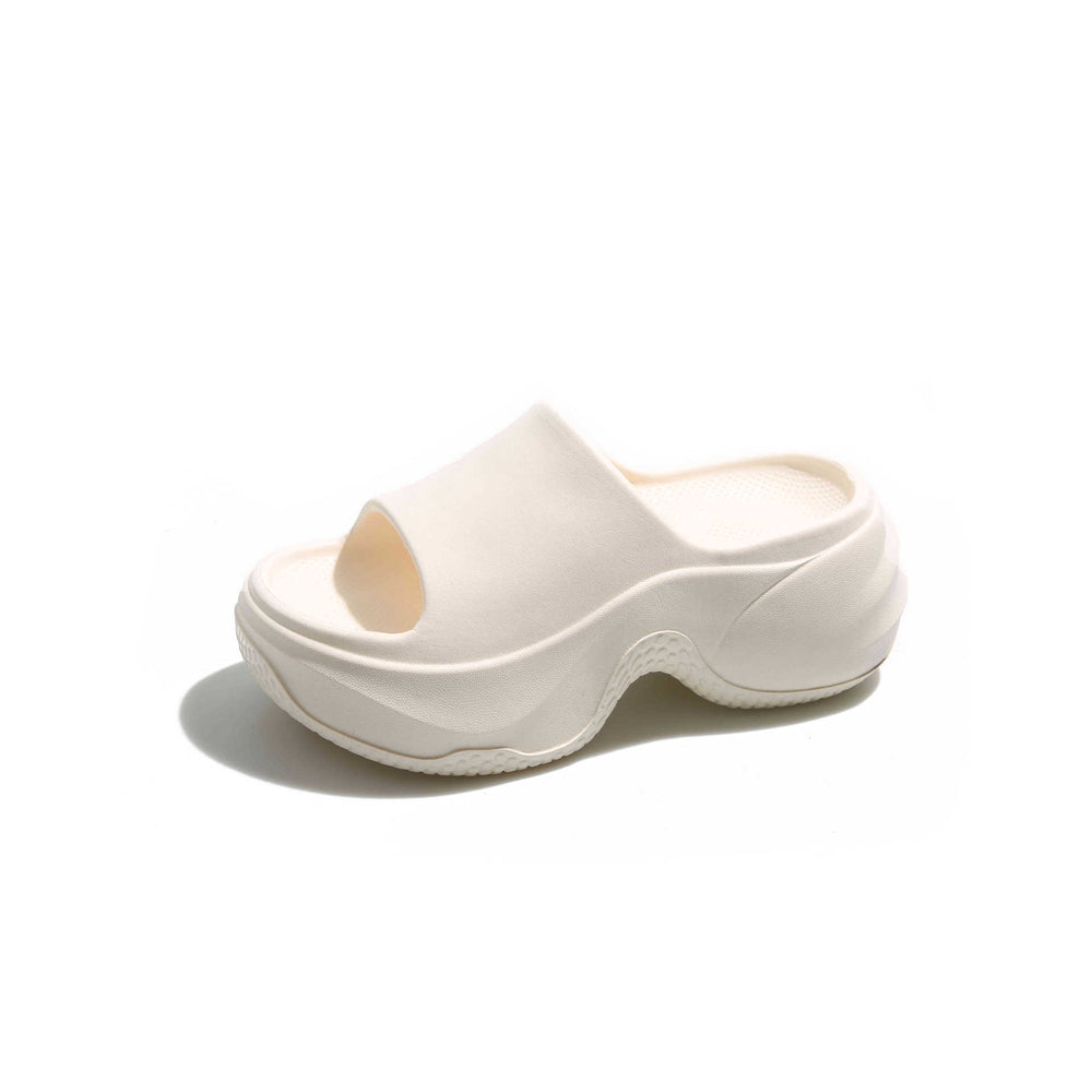 8cm thick sole slippers women popular super popular summer outwearfashioneasiest for matchins cool slippers women non-slip deodorizing filter stepping on shit feeling