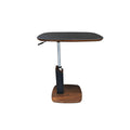 Adjustable swivel & height-adjustable corner table for living room, sofa, coffee table, office bedside table, mobile pneumatic computer desk, small side table