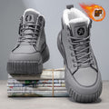 Men's snow boots: 2025 winter bestseller - warm, freeze-proof, fleece-lined, extra thick, waterproof, non-slip, thick-soled cotton boots