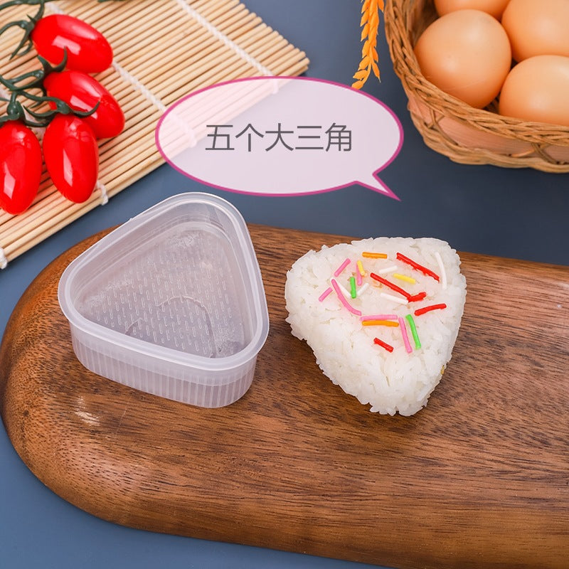 Multi-layer rice ball mold heart shape diy military ship sushi mold baking tool multi-layer sushi supplementary food bento tool