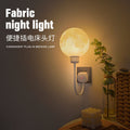 Remote control baby feeding eye protection night light plug-in socket bedroom sleep table lamp bedside lamp moon wall lamp atmosphere