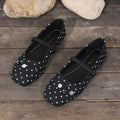 Exportplus size polka dot ballet style mary jane flats women's new arrivalautumoutwear evening shallow mouth women's flats