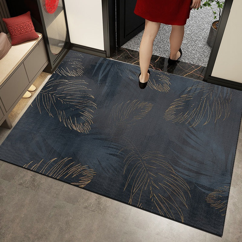 new arrival entrance door mat bathroom absorbent non-slip floor mat diatom mud cuttable carpet entrance door mat