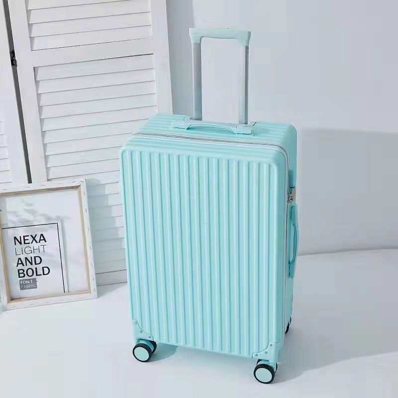 Luggage Internet celebrity female high-value student large-capacity travel male trend 28-inch password universal wheel trolley leather case