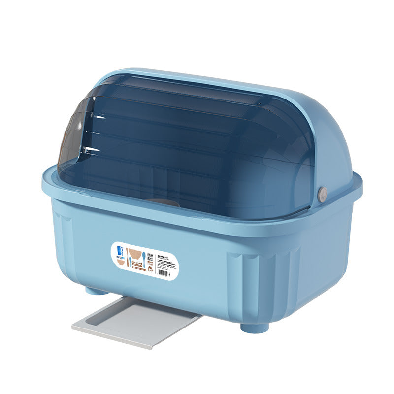 Put the dishes, tableware storage box, bowl box, tableware, kitchen drain rack, dish storage, cupboard rack, drain bowl rack.