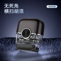 Mini electric shaver reciprocating magnetic 4-blade head led digital display washable quick charge portable razor cross-border