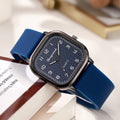 square alloy case silicone strap vintage style women's new quartz watch women's factory direct sales wholesale