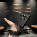 Metallic paint magnetic frosted frameless case for samsung s26u new galaxy s24 lens film s23 phone case