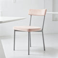 Dining chairexport dining table and chair with backrest chair casualclassy comfortable long sitting cross-border dining chair