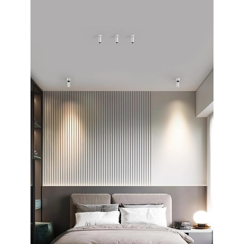 Surface mounted spotlights led track lights household headless lights living room dining room aisle display lighting 1