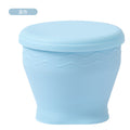 2025 new cross-border silicone macaron cup - cute & fun foldable water bottle, 180ml - promotional gift