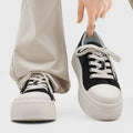 Men's chunky sneakers: comfortable, breathable, trendy, versatile, thick-soled, height-increasing, slip-resistant, durable, couple's canvas athletic shoes