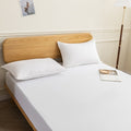 New pure color waterproof fitted sheet, urine-proof, breathable, machine washable bed sheets, thin brown mattress cover 1.8m heightened dust cover