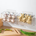 Kitchen onion, ginger and garlic storage basket, no punching wall hanging handy gadget, ginger and garlic basket, spice storage rack, storage box