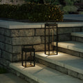 Outdoor waterproof solar lights, lawn lights, villa decorative garden lights, modern minimalist stainless steel pathway lights