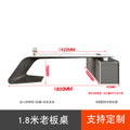 Accessible luxury paint boss table creative office desk casual modern manager table president office desk table and chair combination