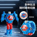 Transforming kids' electronic watch toy - student projector cartoon transformation - manwei transformation robot for boys