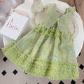 Girls' summer dress - butterfly fairy tutu dress for little girls - mesh princess dress