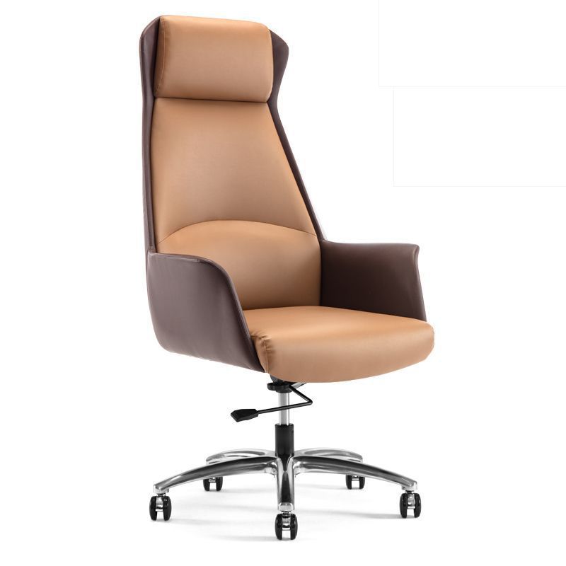 Casual chair, comfortable ergonomic chair, conference computer chair, business leather chair, office chair, live broadcast, home study, no