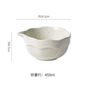 Retro tea snacks high-looking matcha ceramic bowl japanese kiln-turned high-looking ceramic water bowl office for home