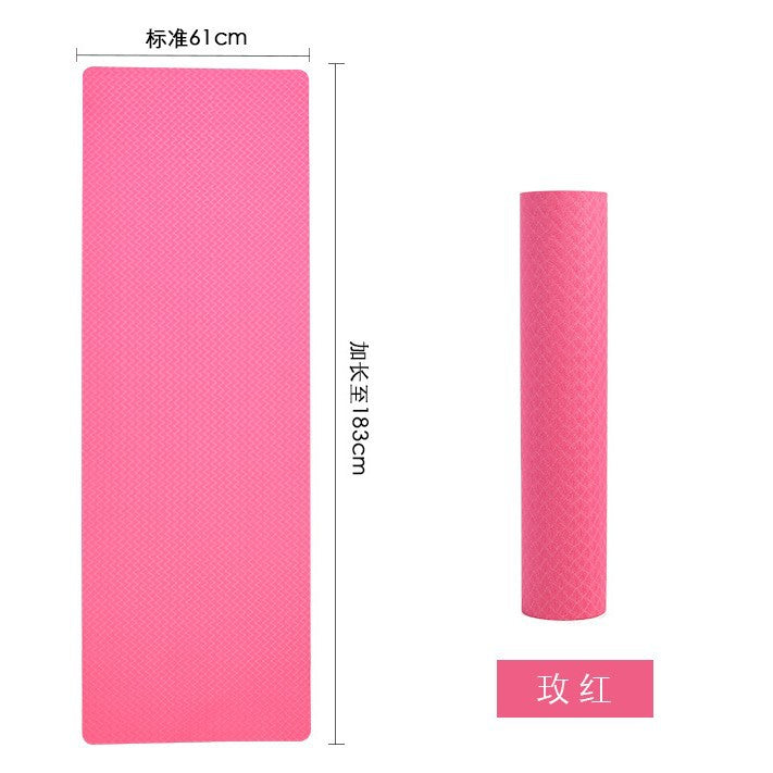 Tpe yoga mat manufacturer - eco-friendly wholesale, non-slip sports yoga fitness mat, anti-slip home use, women's shock absorption, sound insulation mat