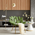 Casual cactus chair leaf petal chair lobby art style chair italian normcore style sofa chair accessible luxury
