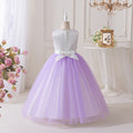girls' formal dresses runway model evening gowns kids sleeveless long dresses princess dresses wedding dresses tutu skirts