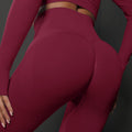 seamless smiley high-waisted tight yoga pants peach lift butt training yoga leggings sports running fitness pants for women