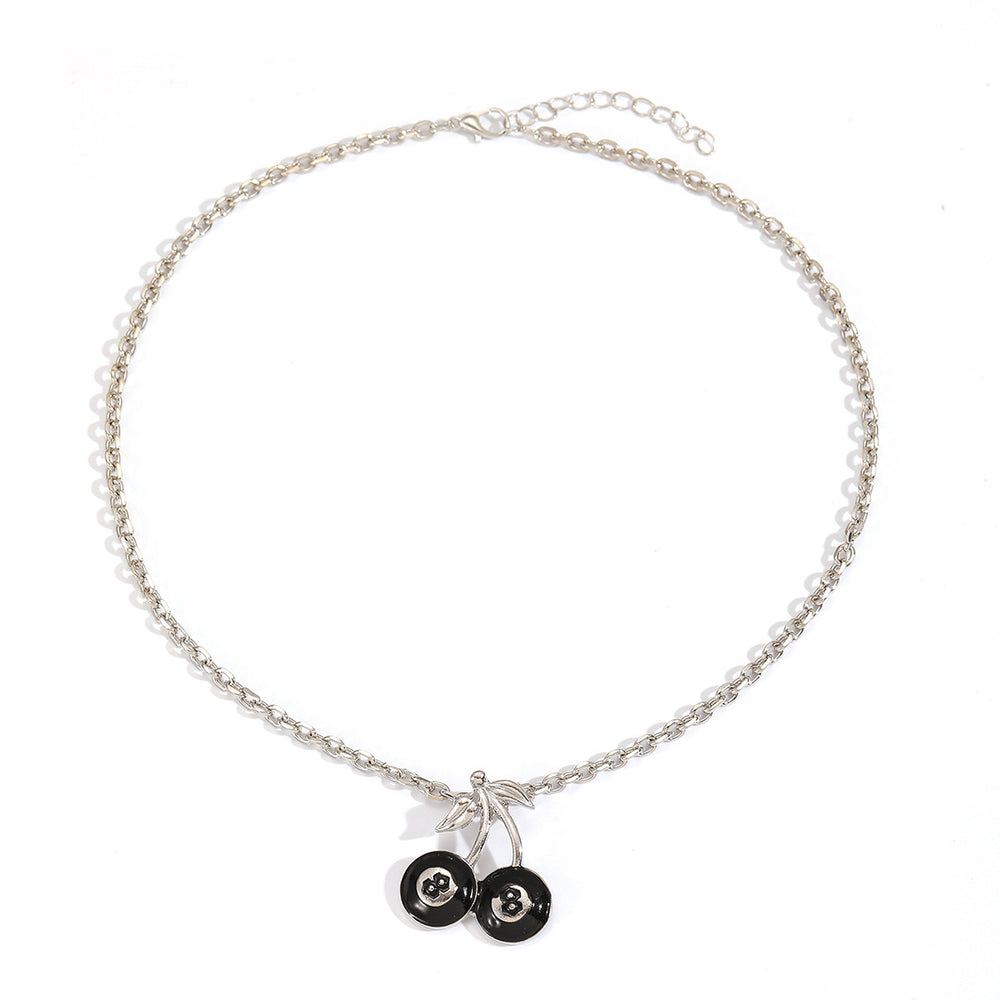 Sweater necklace wholesale fashion cross-border accessories stylish women's hip-hop street skull star halloween clavicle chain