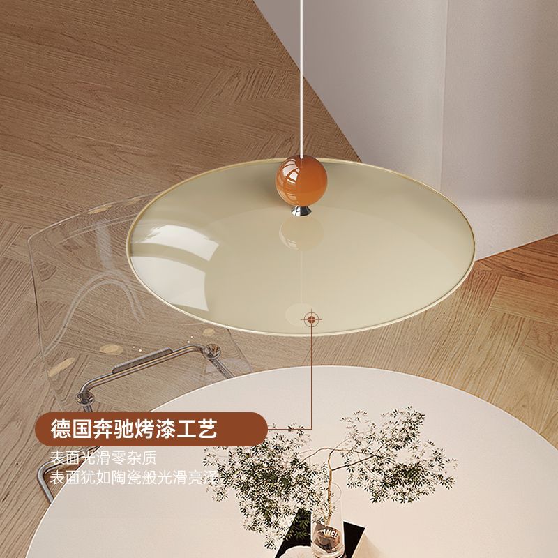 Restaurant hanging classy lamp cream style dining room french table lamp creative island table flying saucer lamp medieval bar lamp