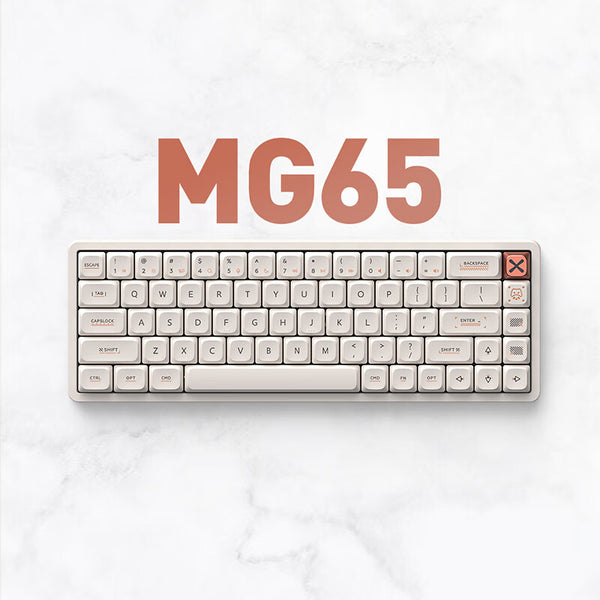 MG65 series low axis customized mechanical keyboard wireless three-mode adaptation Mac tablet office ultra-thin game