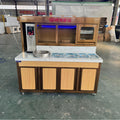 Mizumura bibimbap commercial buffet table bibimbap table snack catering hot pot barbecue restaurant refrigerated and sterilized buffet