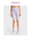 Trendy dopamine dressing macaron color sexy back yoga outfit - workout running fitness set