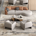 Hotel booth vip lounge sales office sofa leather sofa chair leather art combination genuine leather light luxury full genuine leather