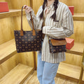 Women's bags 2025: new fashionable women's bag, versatile and stylish printed tote bag, large capacity shoulder bag and handbag