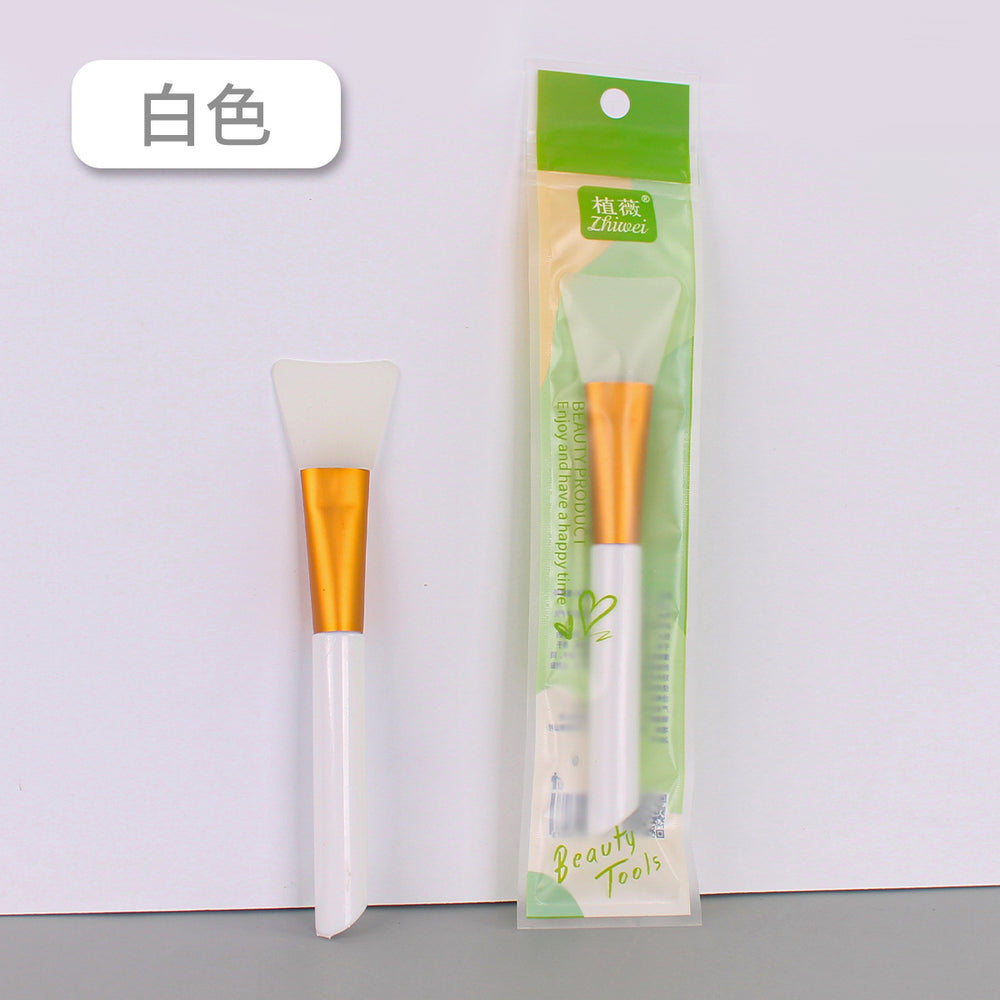 Zhiwei silicone mask brush diy beauty care tool beauty salon spa tool makeup brush soft glue head