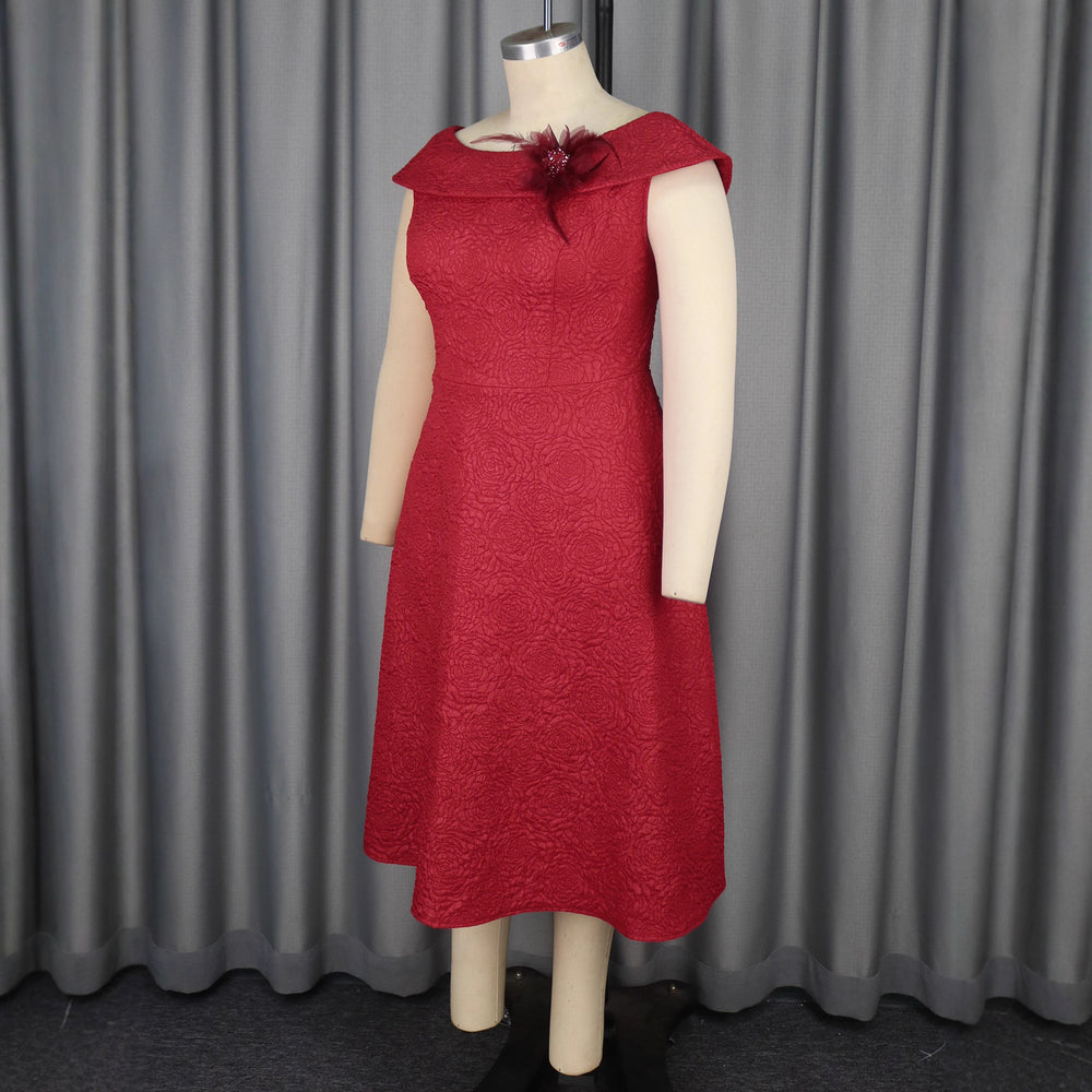Toasts bride new arrival wedding engagement red evening dress cross-border banquet elegancedress