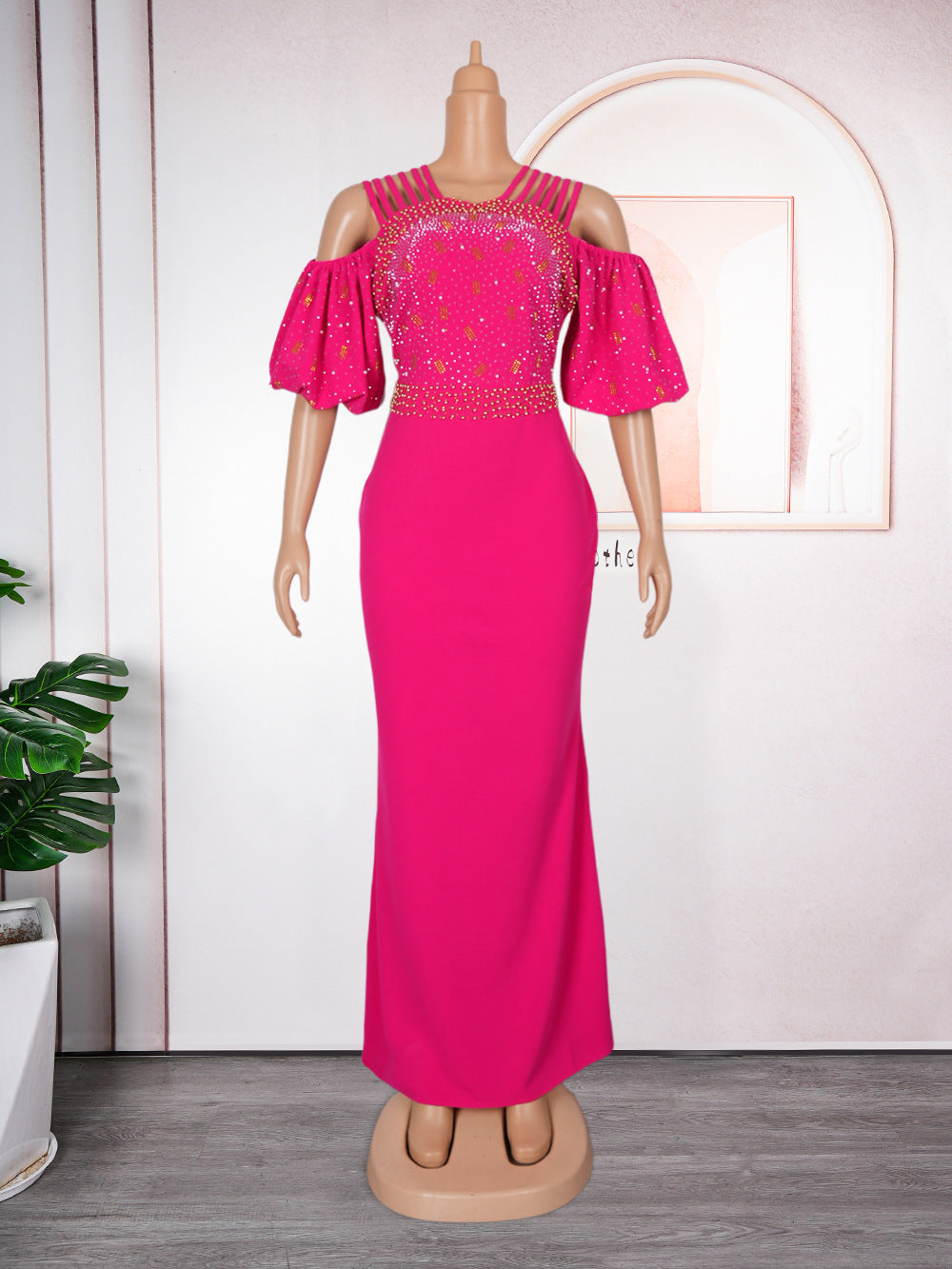 European and american export african women's clothing   plus size dresses halloween banquet party evening gowns