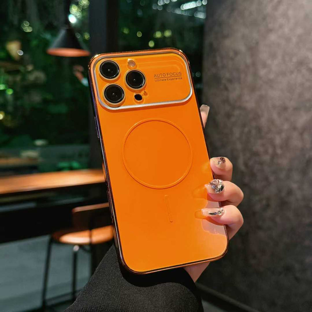 All-inclusive lens suitable for iphone17 mobile phone case apple 16promax instantly becomes large window magnetic 15 protective cover