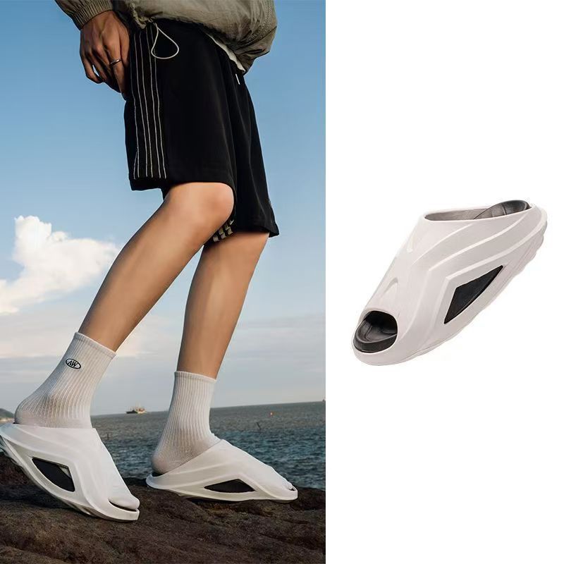 2025 new eva spring/summer sports slippers - coconut style, unisex, outdoor anti-slip casual beach shoes for cross-border e-commerce